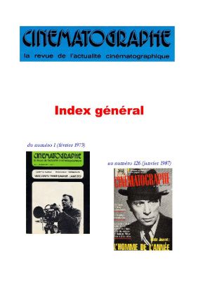 index cinématographe