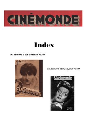 index cinémonde